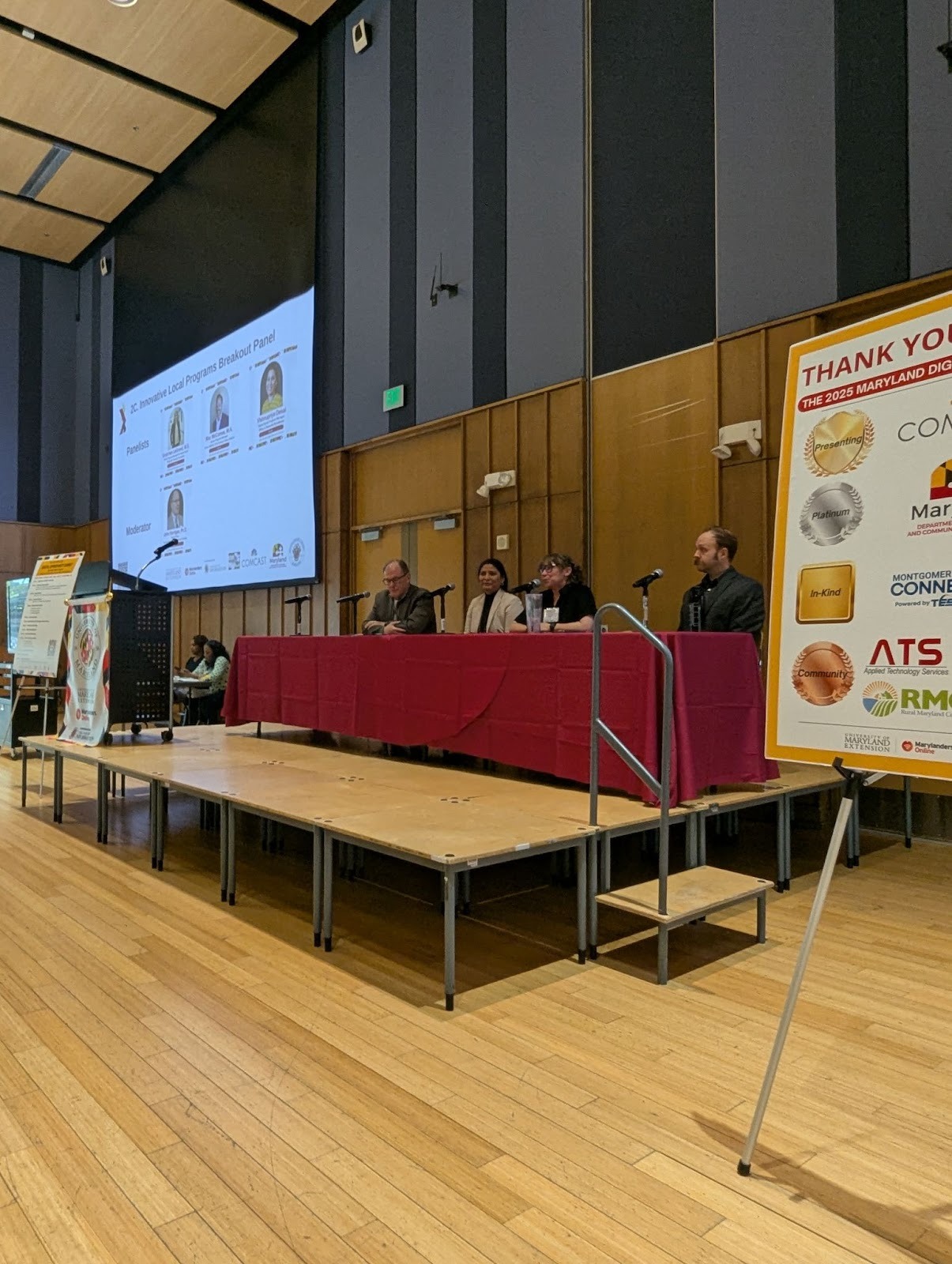 : John Horrigan, Ph.D., Senior Fellow, Benton Institute for Broadband & Society; Vishnupriya Desai, Digital Equity Program Manager, Maryland Office of Statewide Broadband; Gretchen LeGrand, M.S., Senior Program Manager for Digital Equity, Robert W. Deutsch Foundation; Mac McComas, M.A., Senior Program Manager,&nbsp;&nbsp;Johns Hopkins 21st Century Cities Initiative.