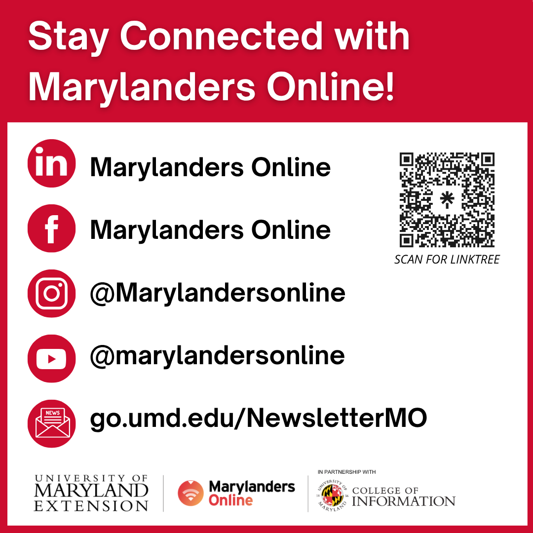 Marylandersonline conteact information
