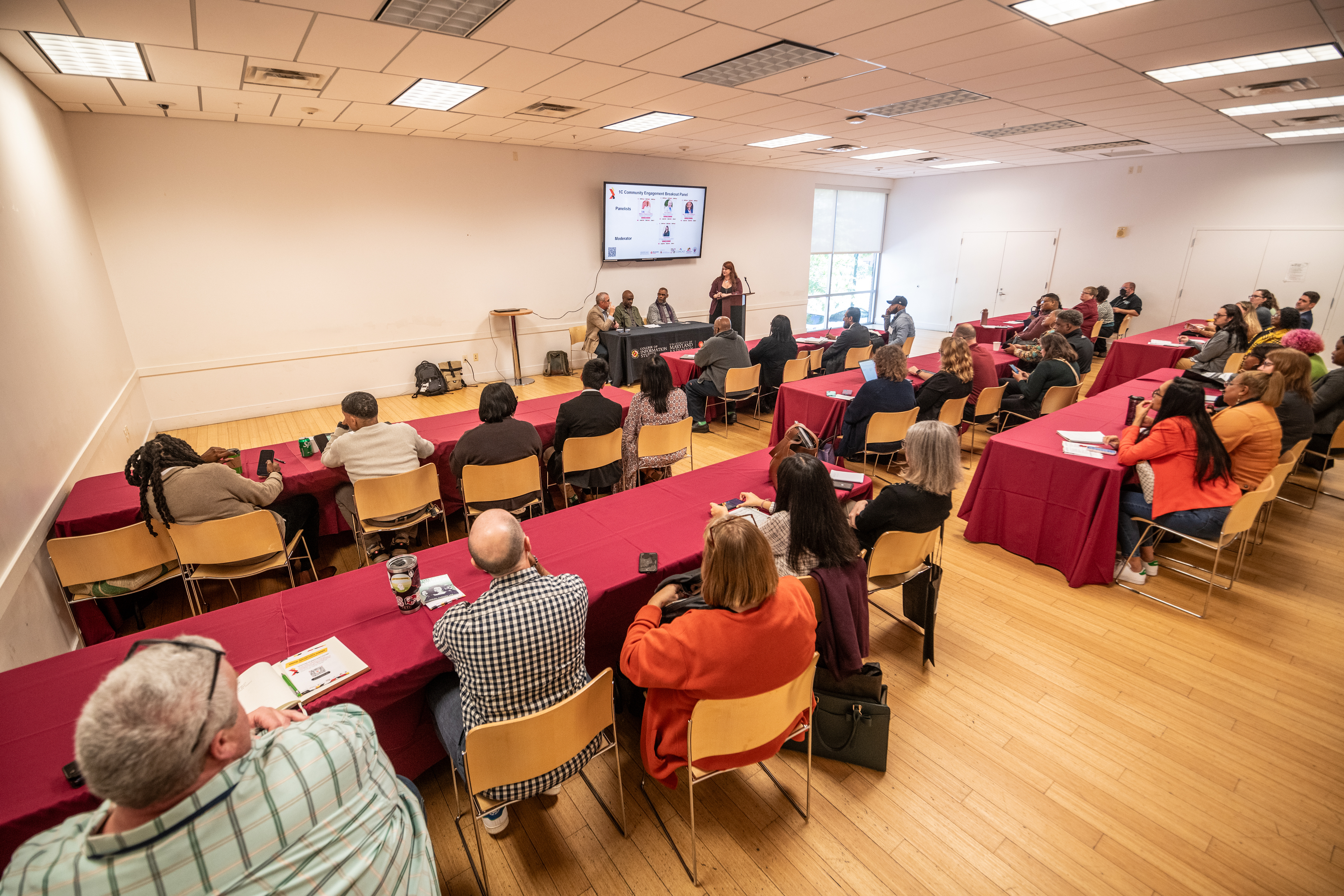  Ken Oldham, Chief Executive Officer, United Way of Frederick County; William Hegwood, M.S., Lead Career Coach, Rapid Rehousing Vocational Program,&nbsp;The CareerCatchers, Inc.; Reverend Dr. Alfred Bailey II,&nbsp; Minister of Mission and Outreach, New Psalmist Baptist Church; Julie Slivka, Communications Manager, University of Maryland Extension Digital Literacy Project