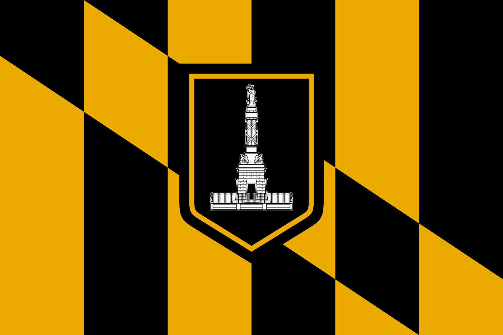 Baltimore city flag